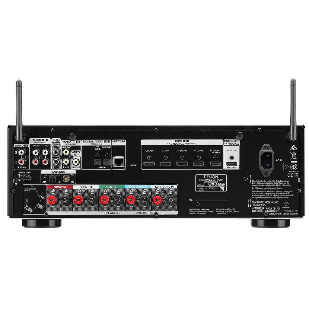 Denon AVR-S650HBKE2