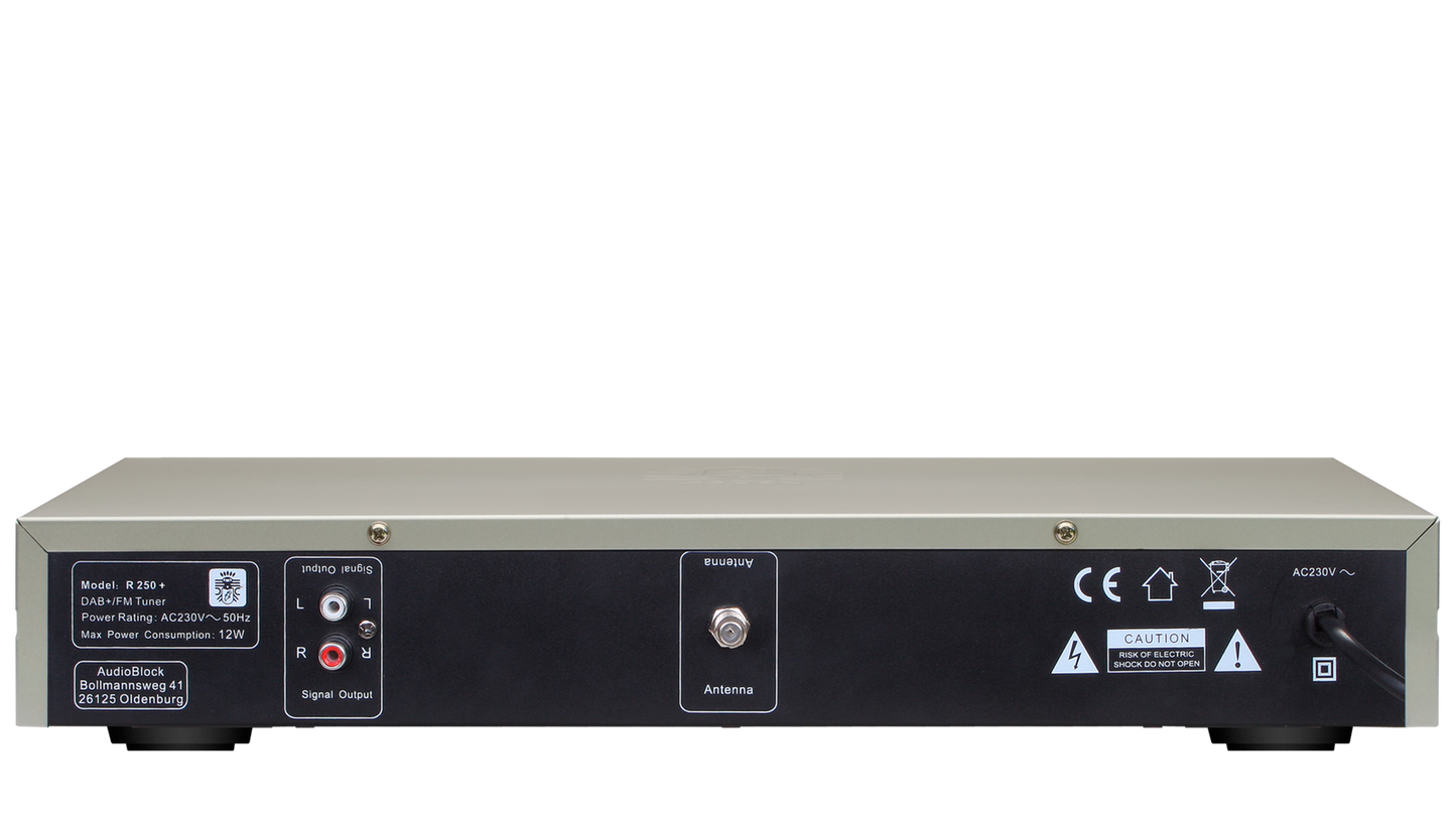 Block Audio R-250+ Silver