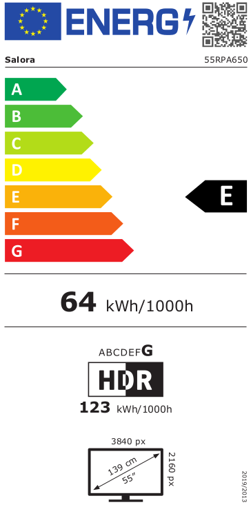 Salora 55RPA650