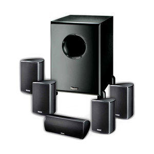 Magnat Needle 5000X1 set 4 satelliet speakers, centerspeaker en actieve subwoofer