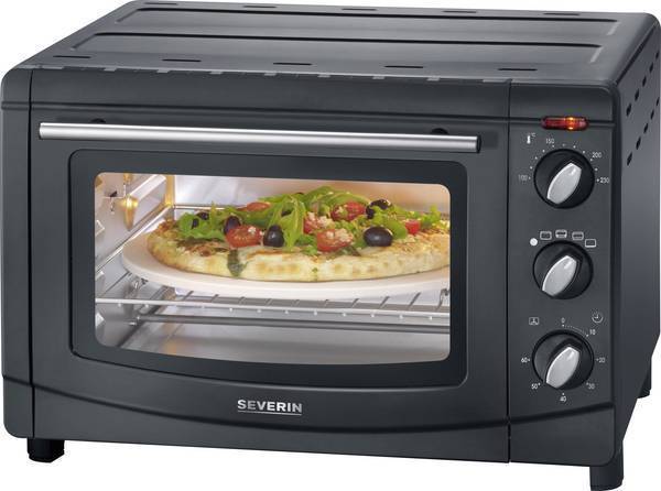 Severin TO2068 Oven met pizza-steen en draaispit