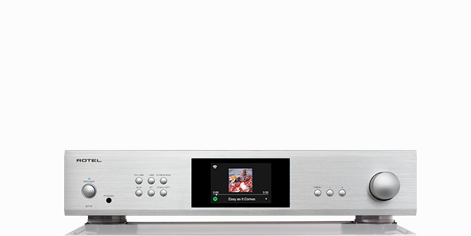Rotel S14 zilver