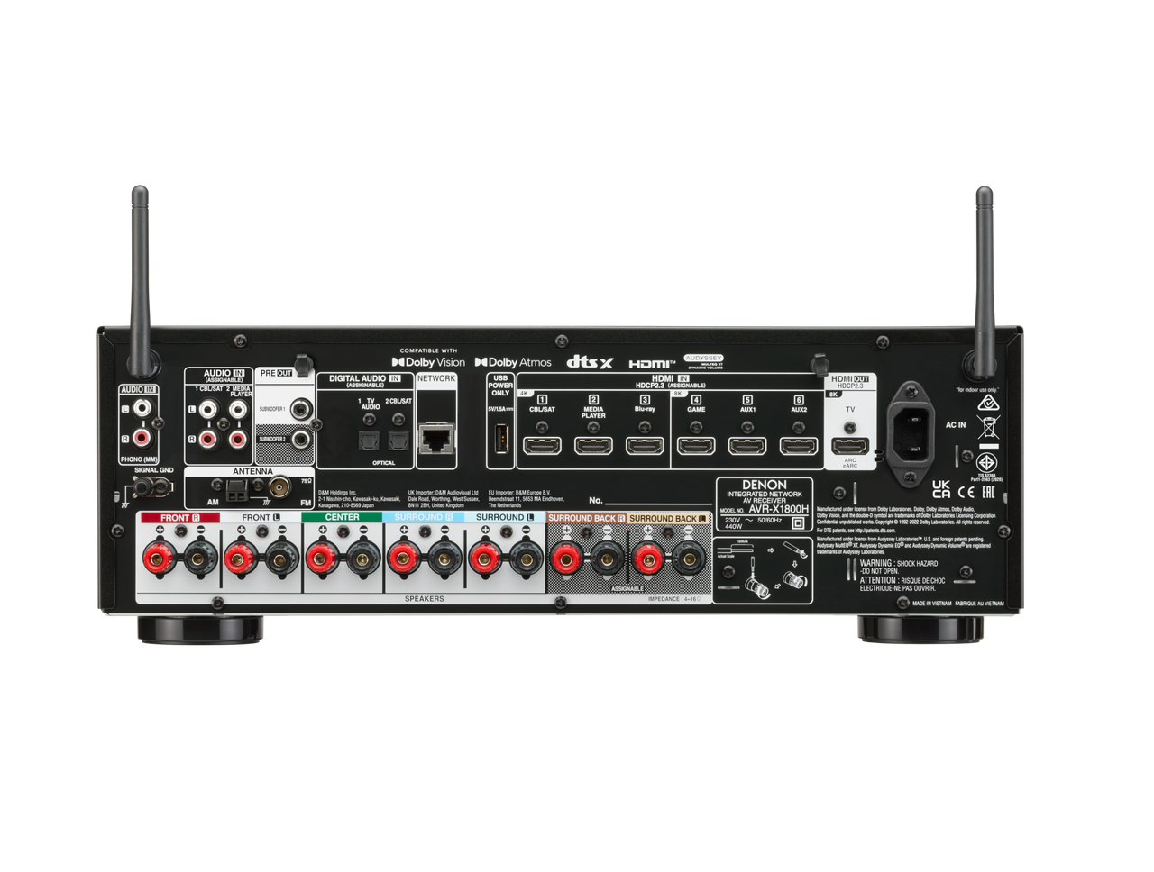 Denon AVR-X1800H DAB