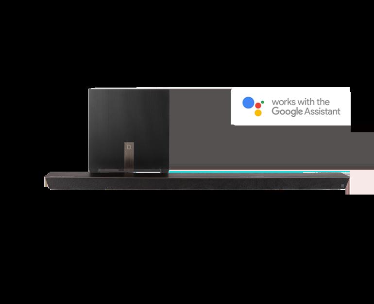 Definitive Technology Studio Slim Sys 3,1 kanaals soundbarsyteem met ingebouwde Chromecast