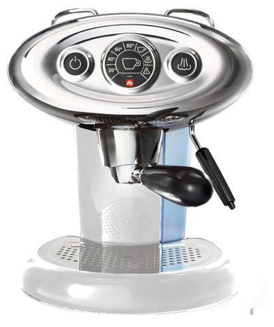 Illy X7.1 wit 15 Bar en stalen watertank