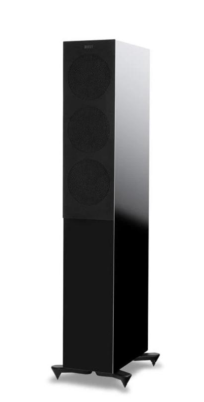 Kef R5 zwart vloerstaande luidspreker, prijs per stuk, afname per paar