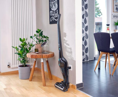 Leifheit 11928 Rotaro Powervac 2in1 steelstofzuiger, 20 volt techniek