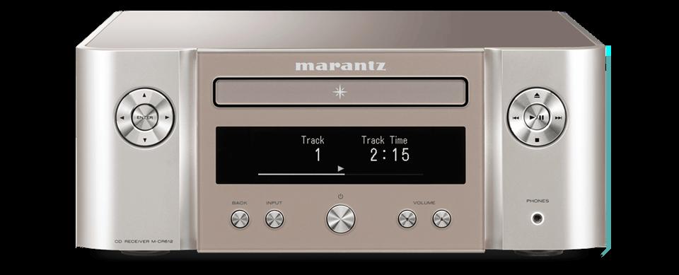 Marantz M-CR612/N1SG stereo-receiver met ingebouwde CD speler