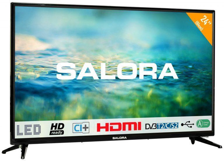Salora 24LTC2100 LED televisie met triple tuner, CI+, HDMI, USB