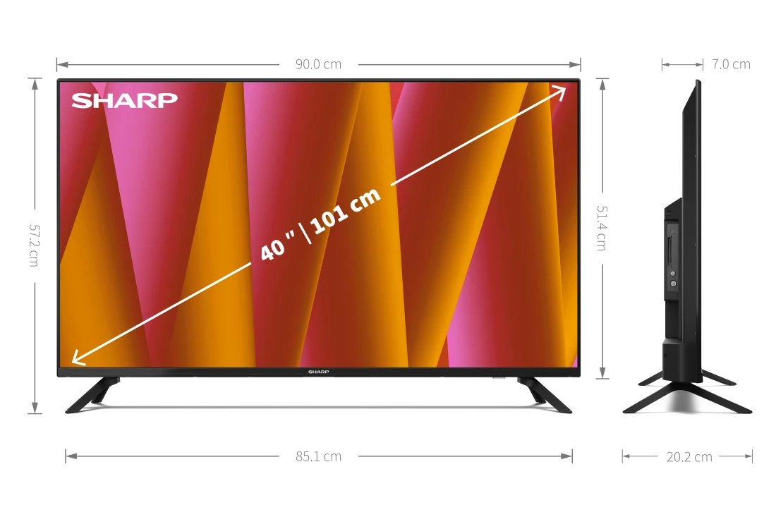 Sharp 40FG4EA full HD smart televisie