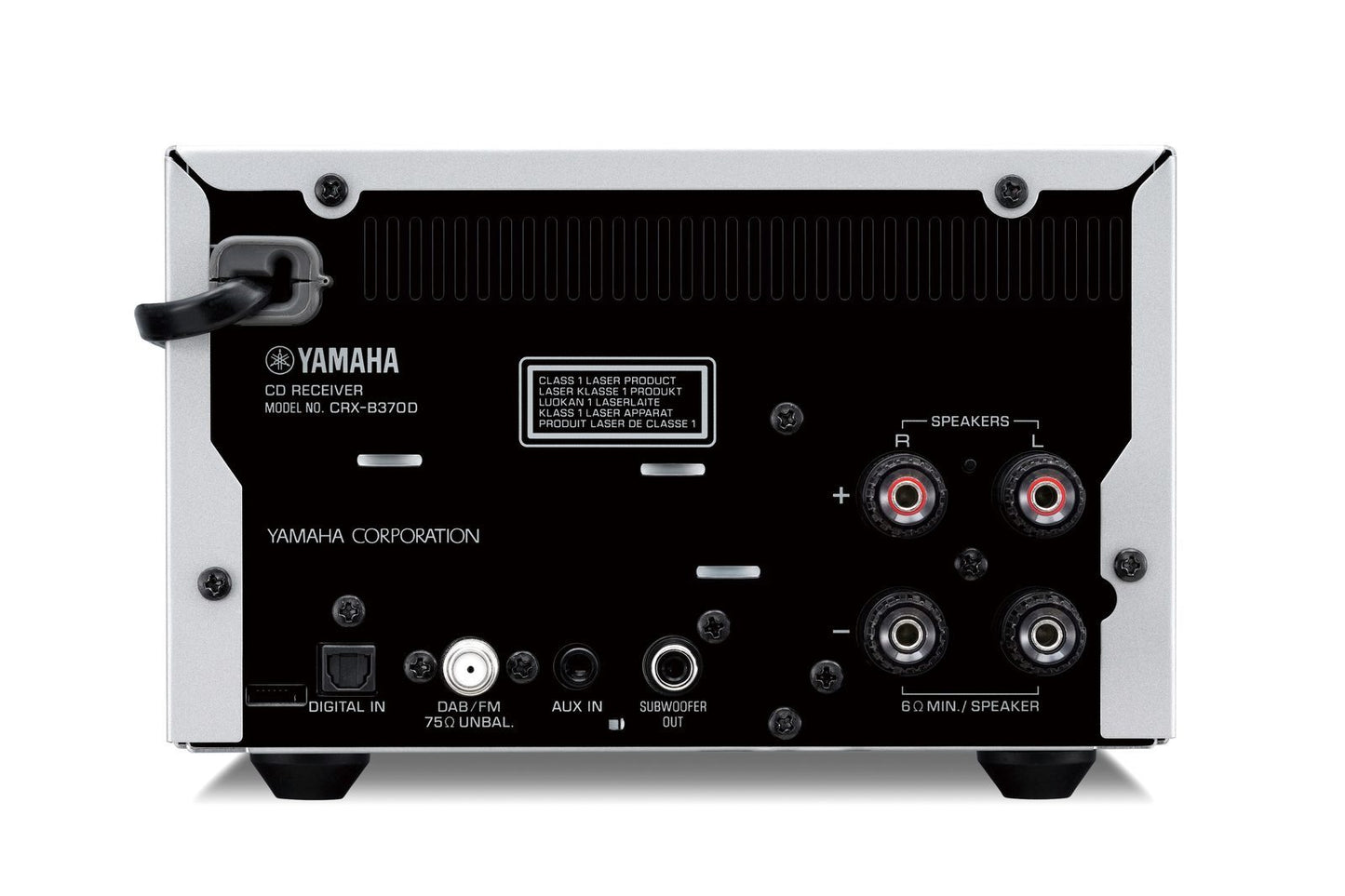 Yamaha MCR-B370DS zilver Micro Set met speakers